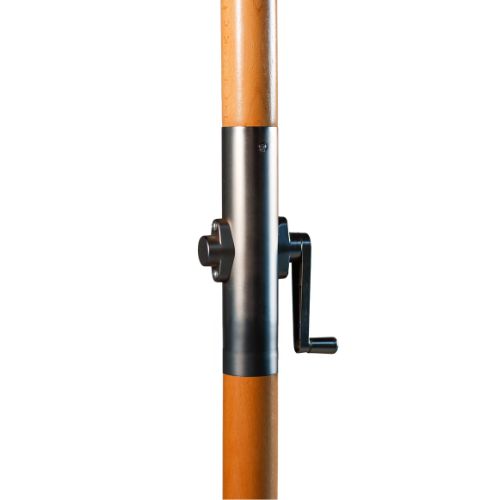 Wooden Umbrella w. LED light